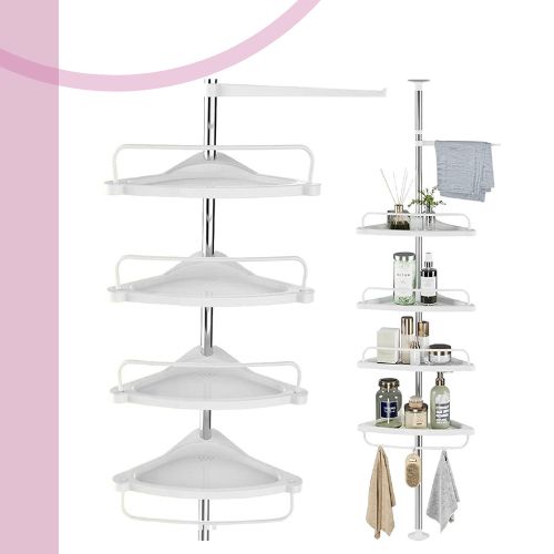 Organizador Esquinero de Baño Ajustable